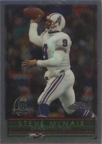 1996 Topps Chrome Steve McNair #90