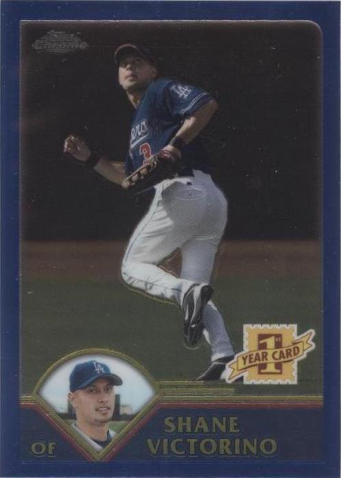 2003 Topps Chrome Traded & Rookies - Shane Victorino #T242