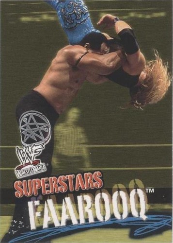 2001 Fleer WWF Wrestlemania - Faarooq #47