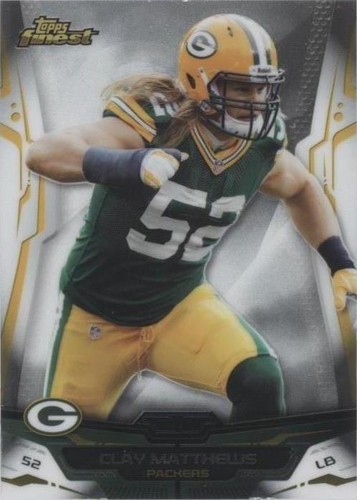 2014 Topps Finest Clay Matthews #80