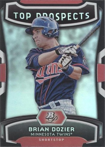 2012 Bowman Platinum - Brian Dozier #TP-BD