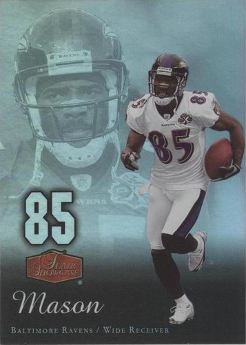 2006 Flair Showcase Derrick Mason #9