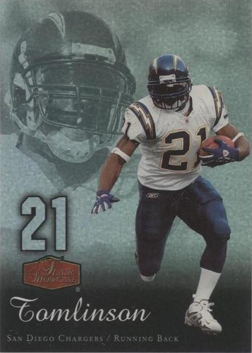 2006 Flair Showcase LaDainian Tomlinson #81