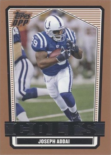 2007 Topps Draft Picks and Prospects (DPP) Joseph Addai #52