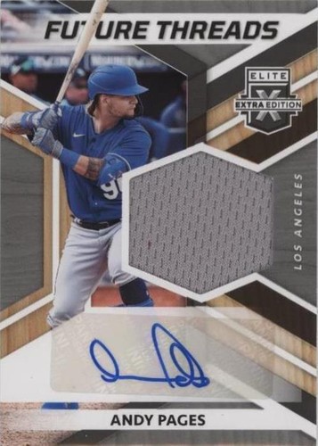 2022 Panini Elite Extra Edition - Andy Pages #FTS-AP