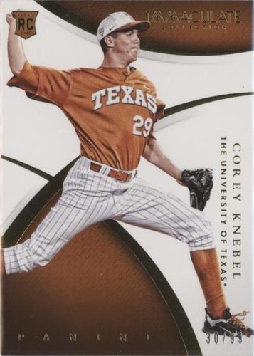 2015 Panini Immaculate Collection Collegiate - Corey Knebel #125