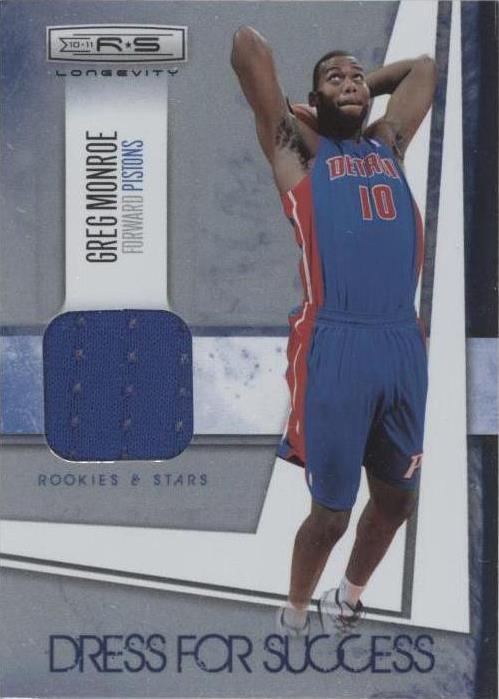 Panini Rookies & Stars Longevity 2010-11 - Greg Monroe #15