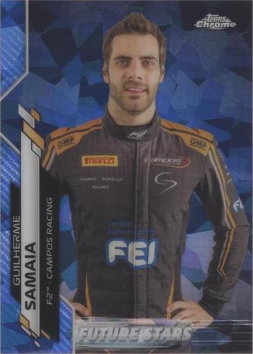 2020 Topps Chrome Sapphire Edition Formula 1 - Guilherme Samaia #62