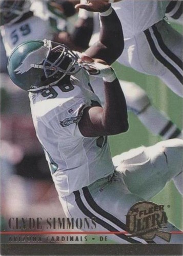 1994 Fleer Ultra Clyde Simmons #8
