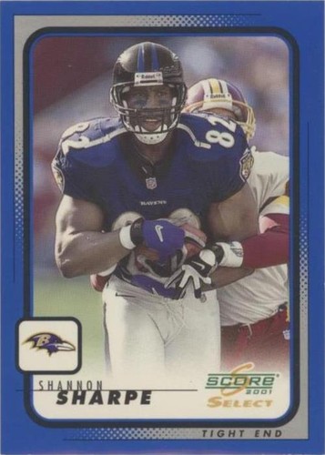 2001 Score Shannon Sharpe #17
