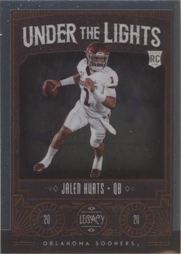 2020 Panini Legacy Jalen Hurts #UL-JH1