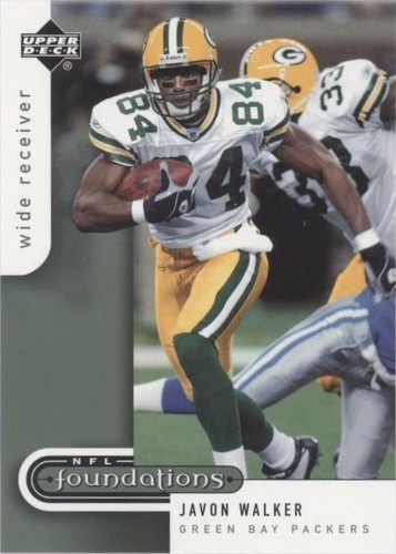 2005 Upper Deck NFL Foundations Javon Walker #35