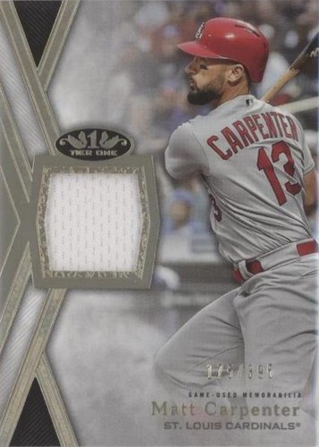2020 Topps Tier One - Matt Carpenter #T1R-MAC