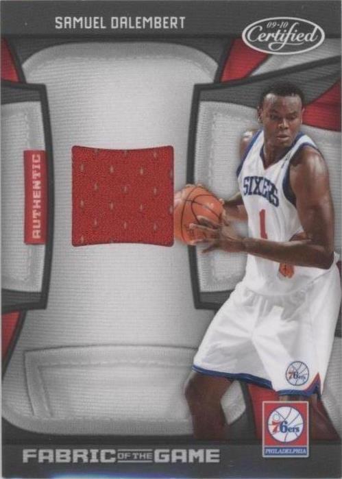 Certificado Panini 2009-10 - Samuel Dalembert #FOG-SD
