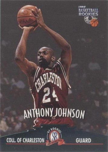 1997 Score Board Rookies - Anthony Johnson #40