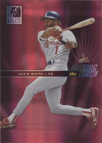2004 Donruss Elite - Ozzie Smith Scott Rolen #PT-42
