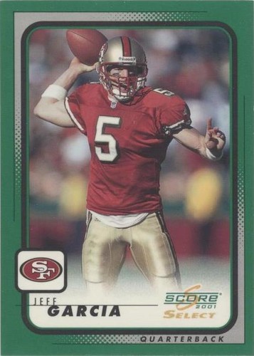 2001 Score Select Jeff Garcia #176