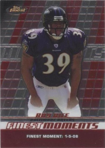 2008 Topps Finest Ray Rice #FM-RR