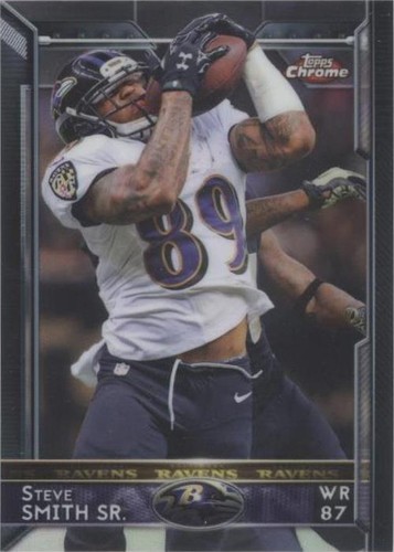 2015 Topps Chrome Steve Smith #84