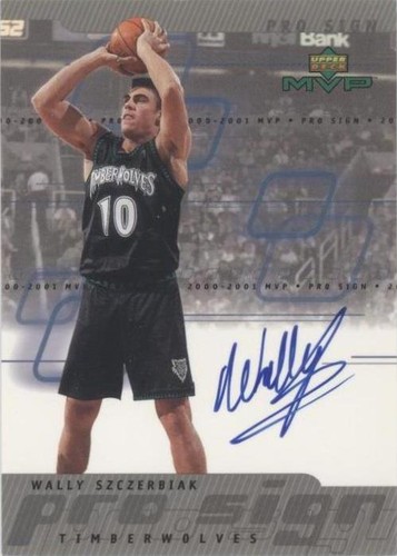 2000-01 Upper Deck MVP - Wally Szczerbiak #WS