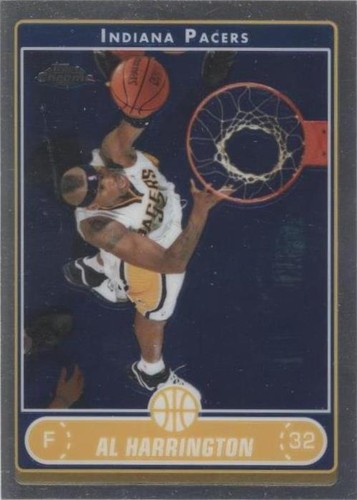 2006-07 Topps Chrome - Al Harrington #137
