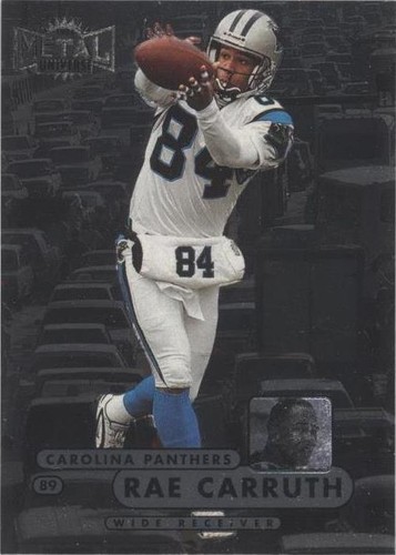 1998 Metal Universe Rae Carruth #12