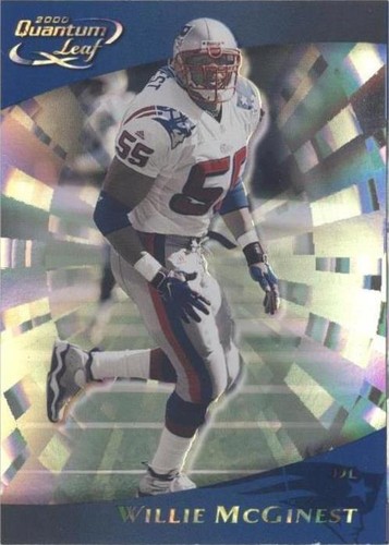 2000 Quantum Leaf Willie McGinest #181