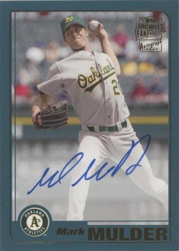 2017 Topps Archives - Mark Mulder #FFA-MMU