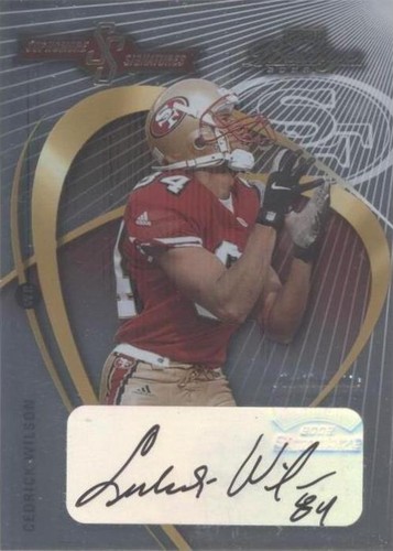 2002 Playoff Prestige Cedrick Wilson #SS6