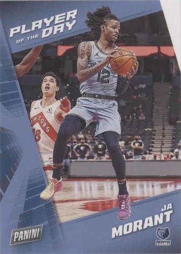 2021-22 Panini Player of the Day - Ja Morant #25