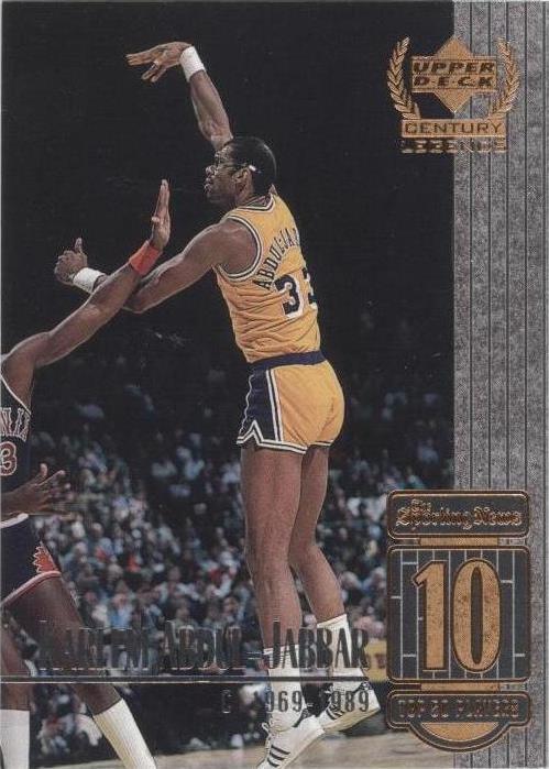 Century Legends 1998-99 Upper Deck - Kareem Abdul-Jabbar #10