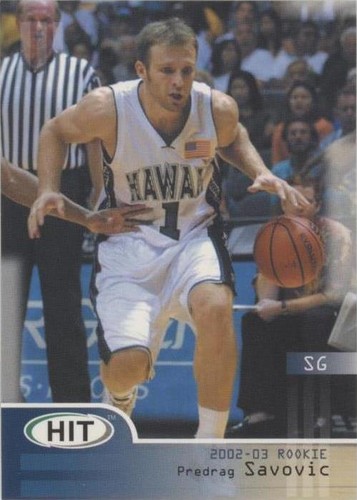 2002-03 SAGE Hit - Predrag Savovic #11