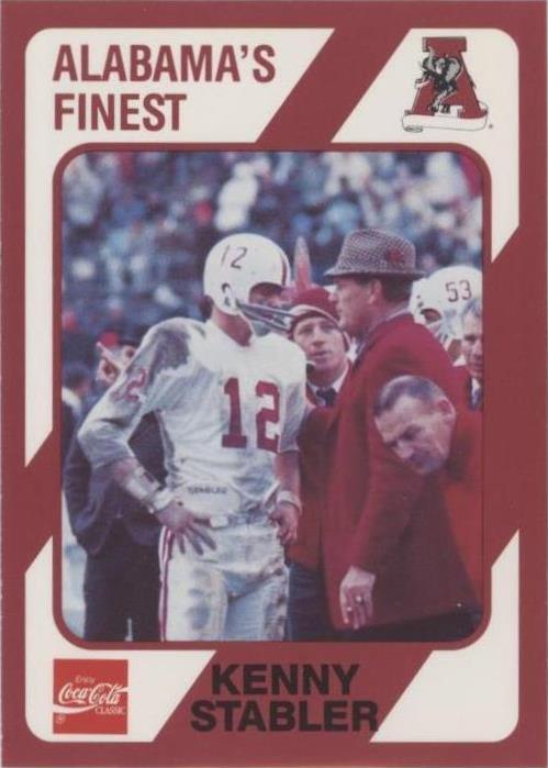 1989 Collegiate Collection Alabama Crimson Tide Ken Stabler #41