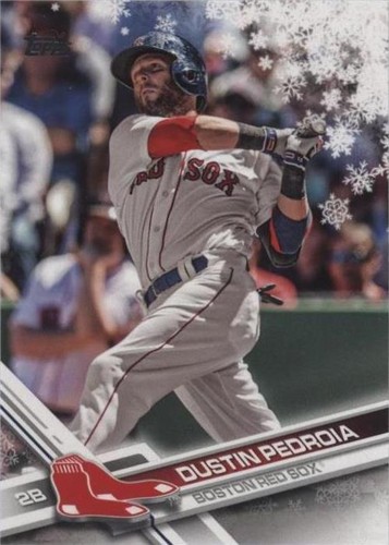 2017 Topps Holiday - Dustin Pedroia #HMW133