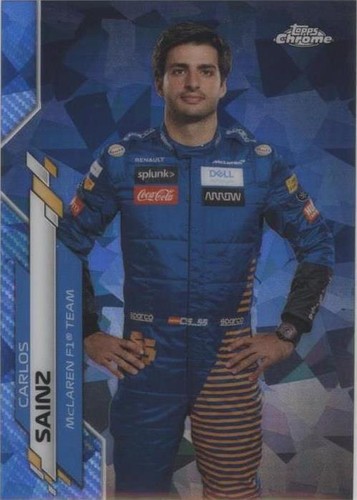 2020 Topps Chrome Sapphire Edition Formula 1 - Carlos Sainz #8
