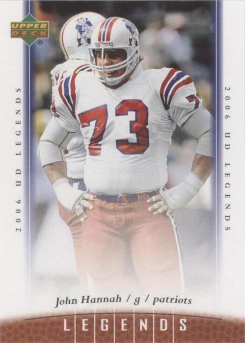 2006 UD Legends John Hannah #52