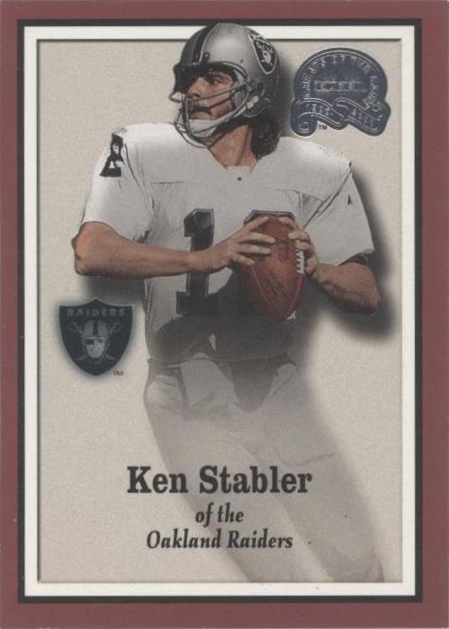 2000 Fleer Greats of the Game Ken Stabler #27