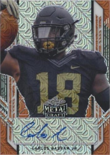2021 Leaf Metal Draft Carlos Basham Jr. #PA-CBJ