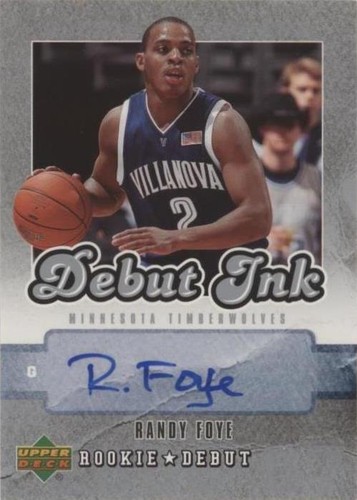 2006-07 Upper Deck Rookie Debut - Randy Foye #DI-RF