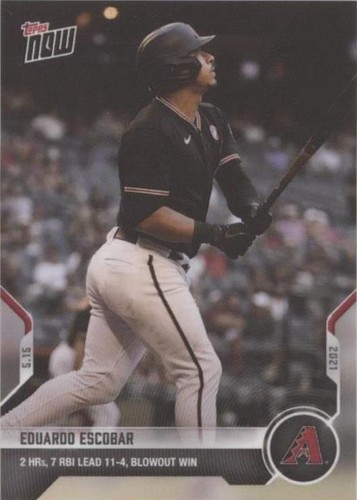 2021 Topps Now - Eduardo Escobar #217