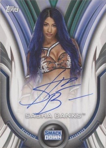 2020 Topps WWE Women's Division - Sasha Banks #A-SB