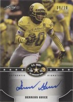 2015 Leaf U.S. Army All-American Bowl Derrius Guice #BA-DG1