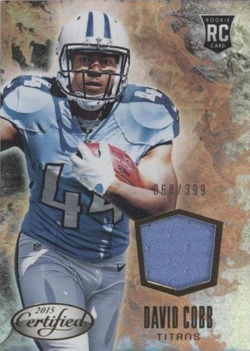 2015 Panini Certified David Cobb #SS-DC