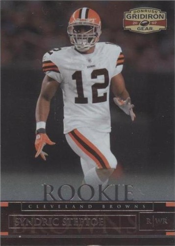 2007 Donruss Gridiron Gear Syndric Steptoe #189