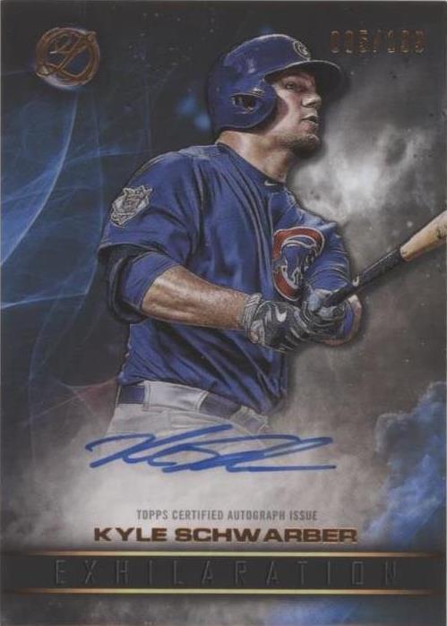 2016 Topps Legacies of Baseball - Kyle Schwarber #EA-KS
