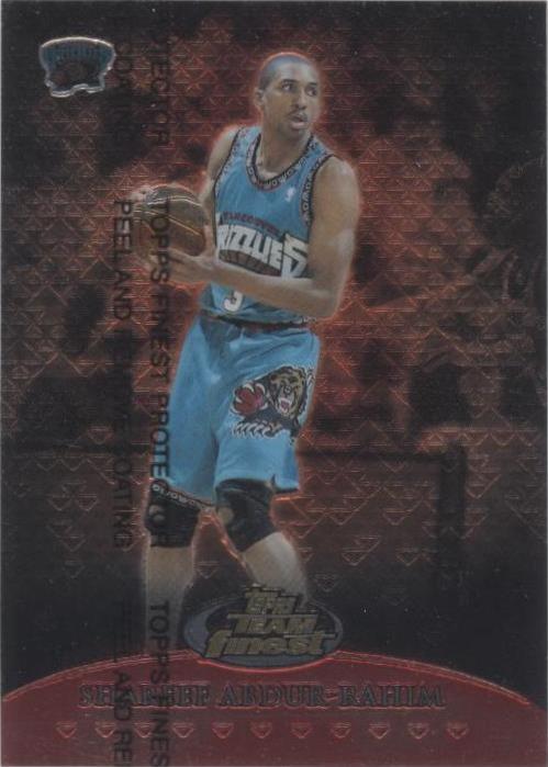 1999-00 Topps Finest - Shareef Abdur-Rahim #TF1