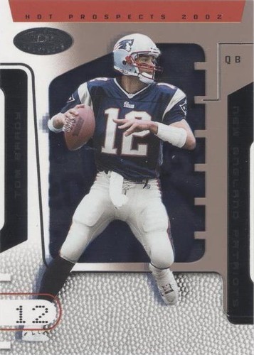 2002 Fleer Hot Prospects Tom Brady #9