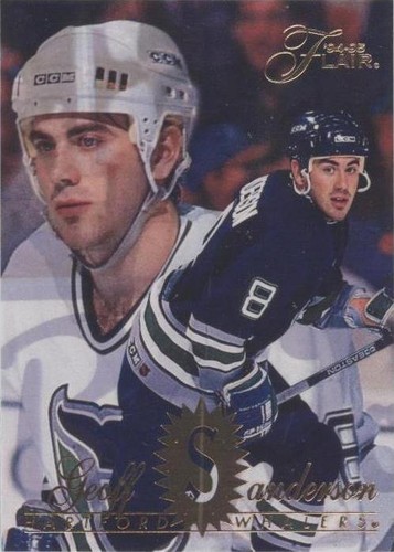 1994-95 Flair - Geoff Sanderson #74