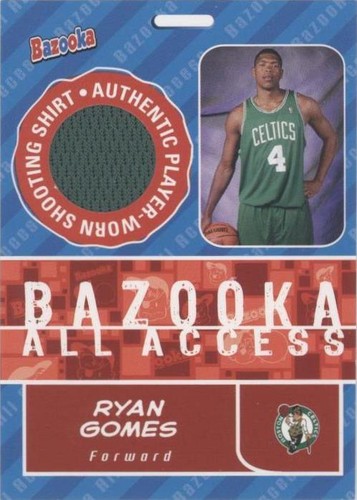 2005-06 Topps Bazooka - Ryan Gomes #BAA-RG