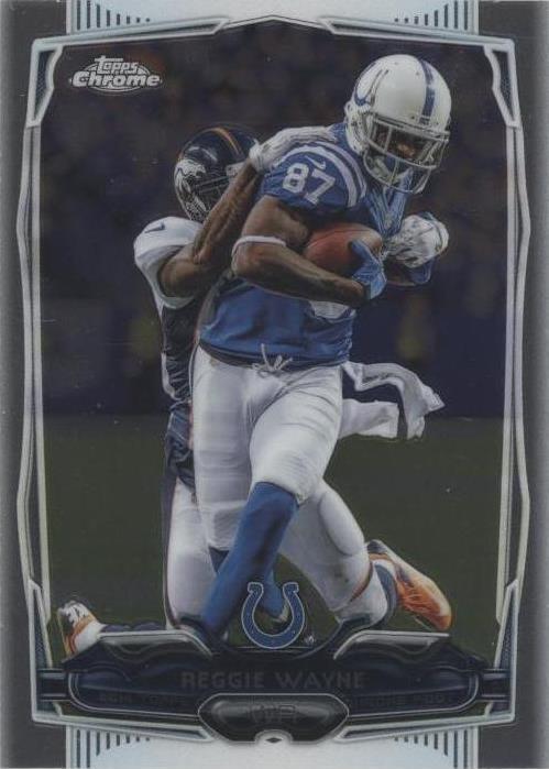 2014 Topps Chrome Reggie Wayne #14